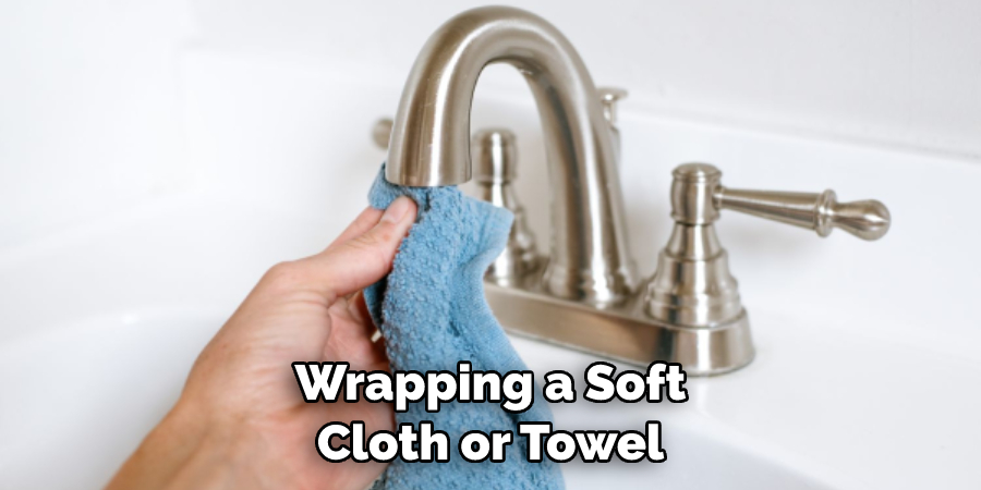 Wrapping a Soft Cloth or Towel