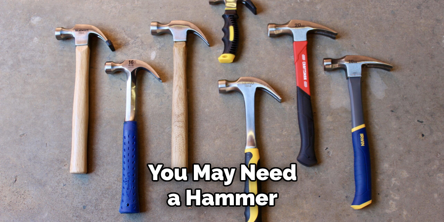 You May Need a Hammer