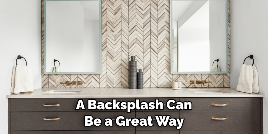 A Backsplash Can Be a Great Way