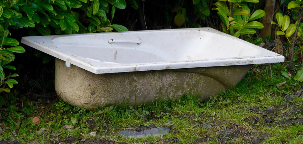 How to Dispose of Old Bathtub