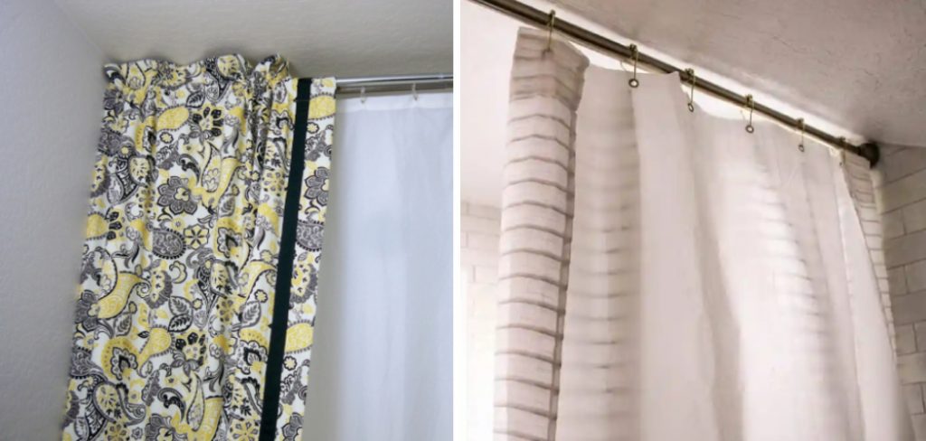 How to Hang Shower Curtain and Liner on One Rod