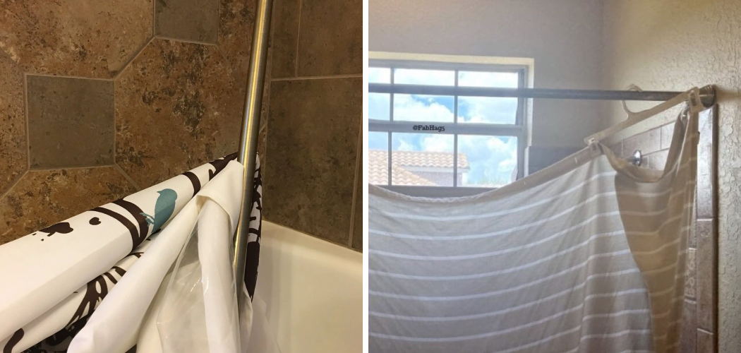 How to Keep Shower Curtain Rod From Falling