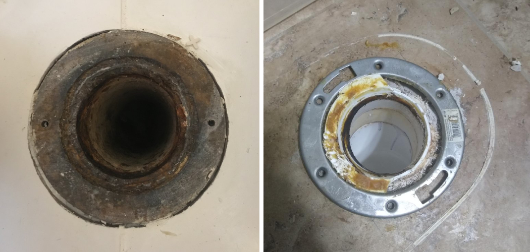 How to Replace a Rusted Toilet Flange