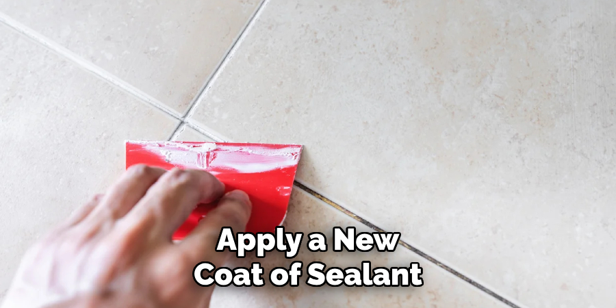 Apply a New Coat of Sealant