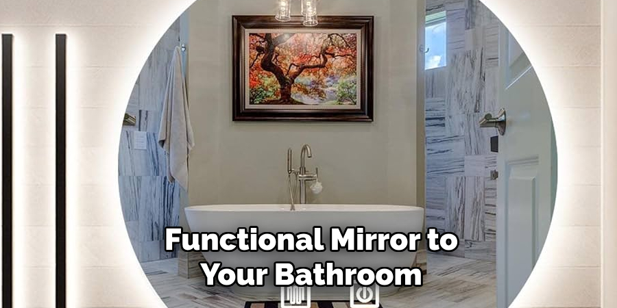 Functional Mirror to Your Bathroom