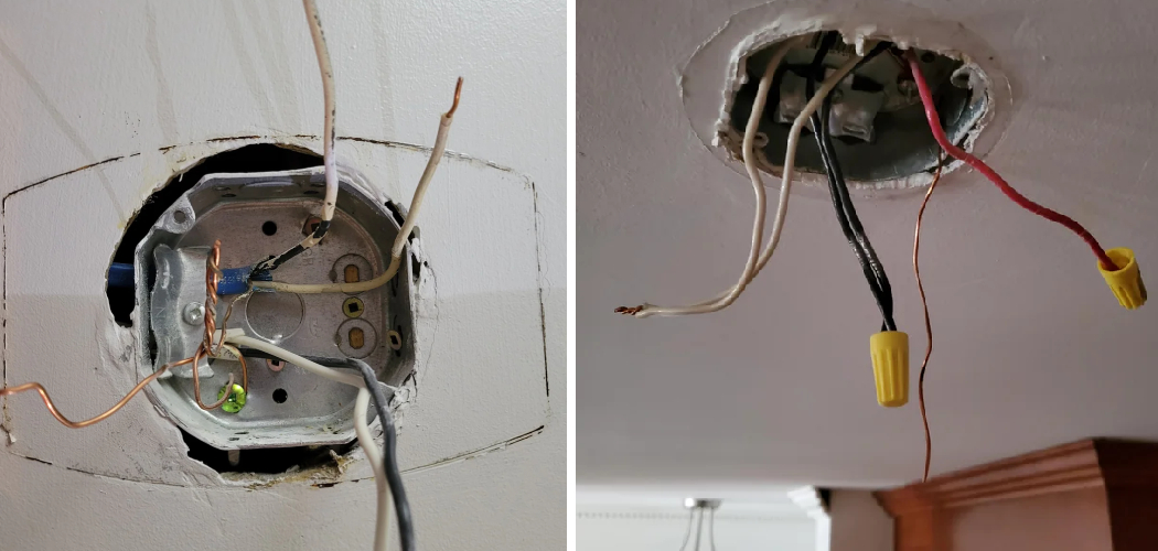 How to Install Bathroom Light Fixture Junction Box