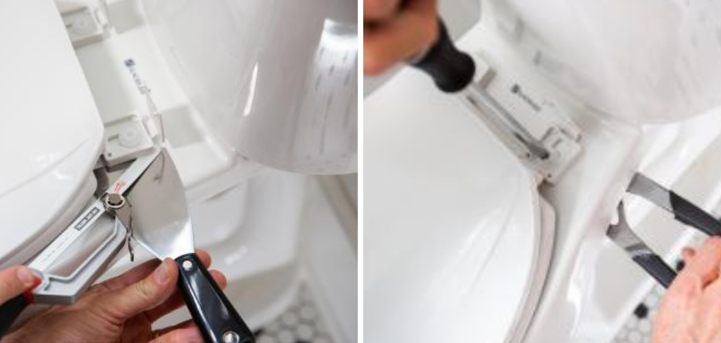 How to Take Off a Toilet Seat With Hidden Fixings