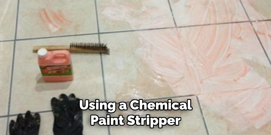 Using a Chemical Paint Stripper