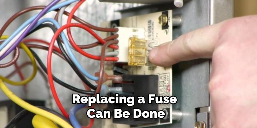 Replacing a Fuse Can Be Done