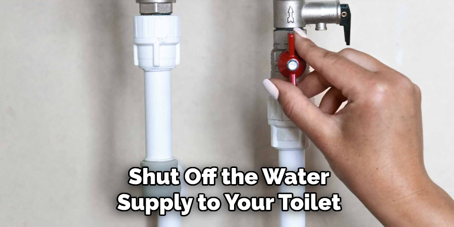 Shut Off the Water Supply to Your Toilet