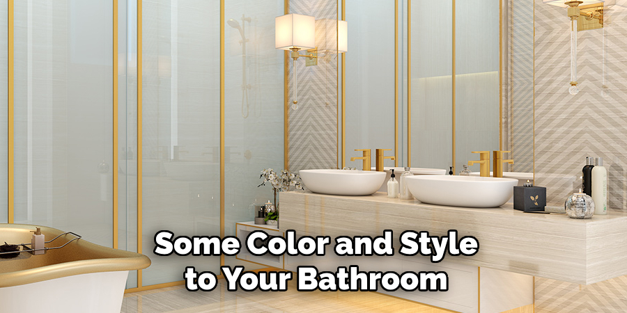 Some Color and Style to Your Bathroom