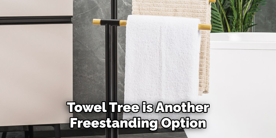 Towel Tree is Another Freestanding Option