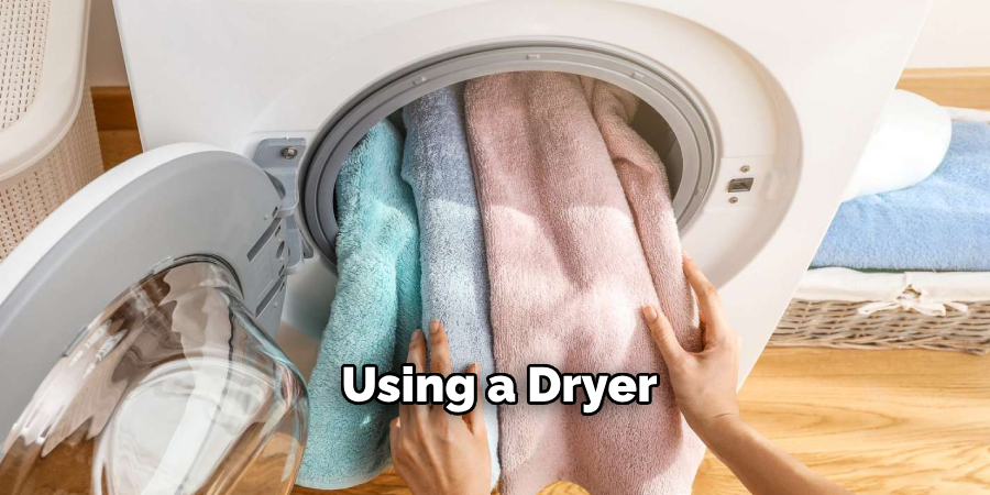 Using a Dryer