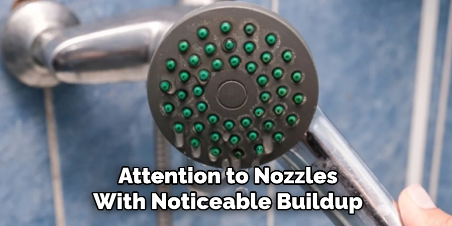 Attention to Nozzles With Noticeable Buildup