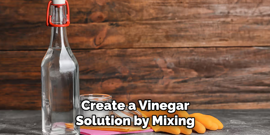 Create a Vinegar Solution by Mixing