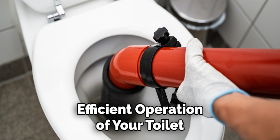 Efficient Operation of Your Toilet