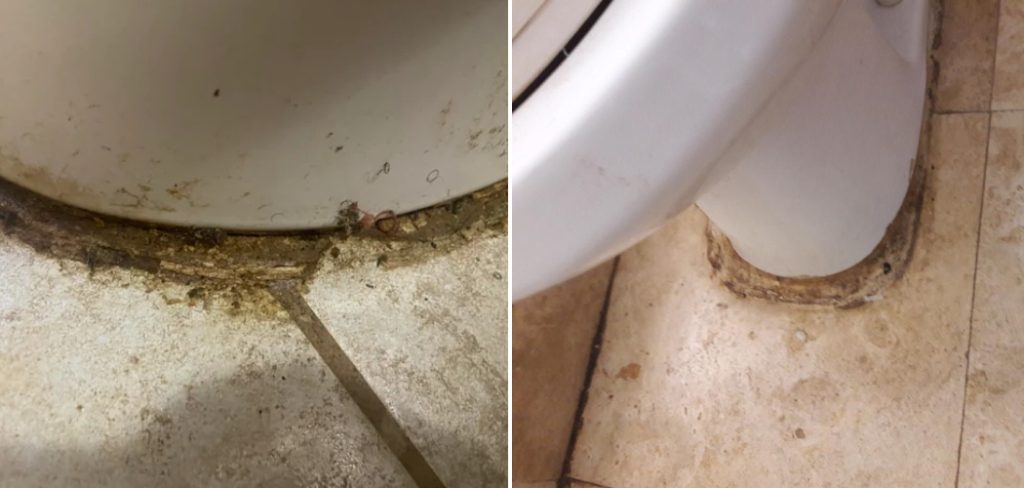 How to Clean Under Toilet Base