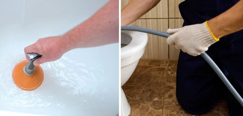 How to Fix Clogged Toilet and Bathtub