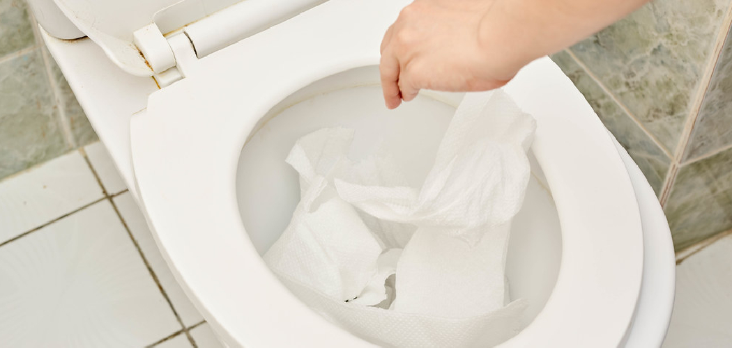 How to Flush Toilet Paper