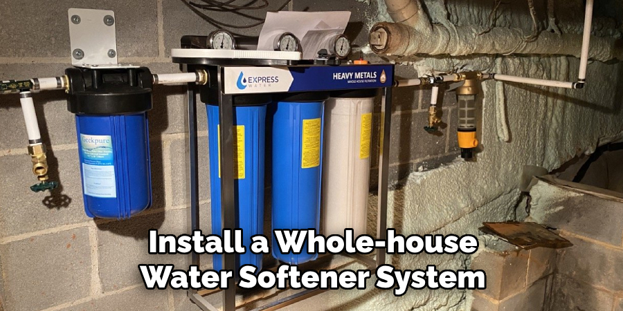 Install a Whole-house Water Softener System