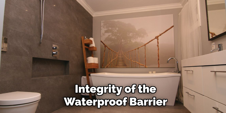 Integrity of the Waterproof Barrier