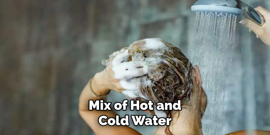 Mix of Hot and Cold Water