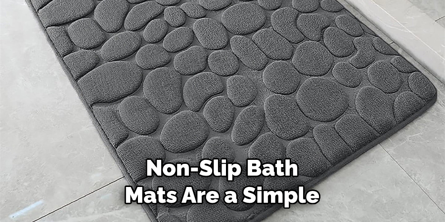 Non-slip Bath Mats Are a Simple