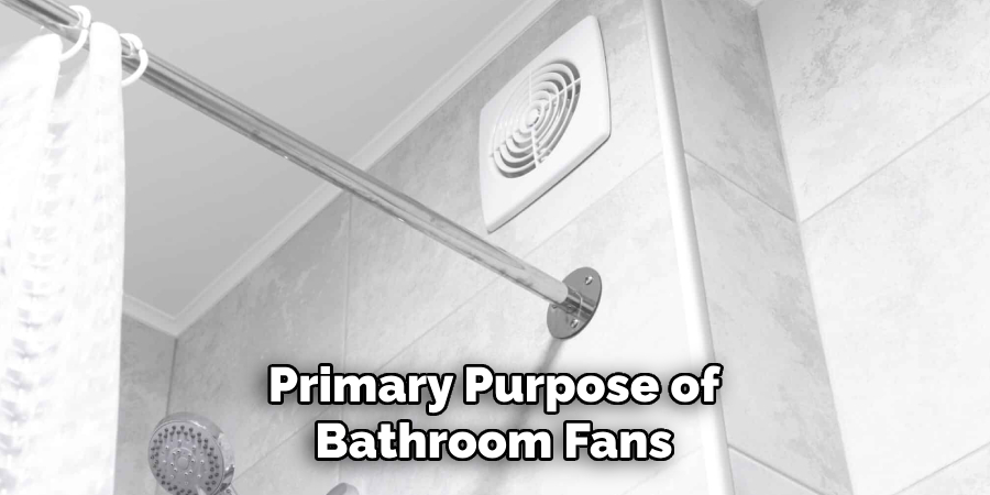 Primary Purpose of Bathroom Fans