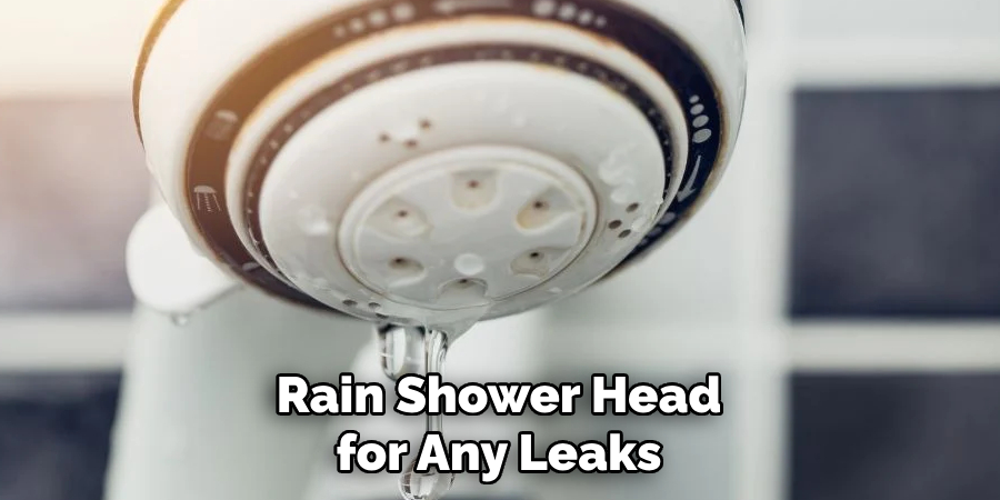 Rain Shower Head for Any Leaks