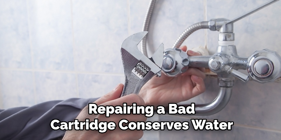 Repairing a Bad Cartridge Conserves Water