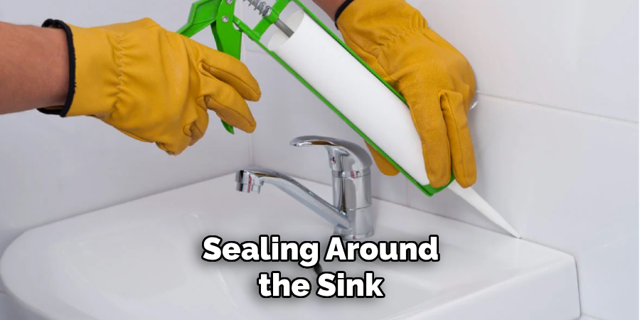 Sealing Around the Sink