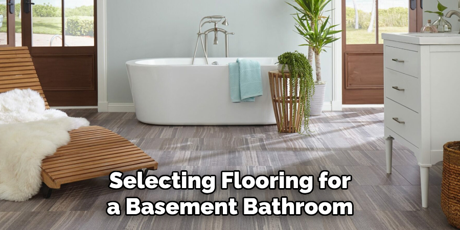 Selecting Flooring for a Basement Bathroom