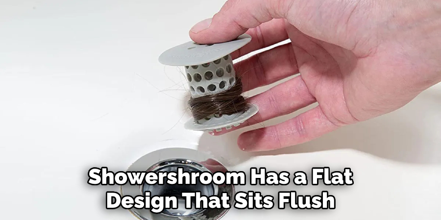 Showershroom Has a Flat Design That Sits Flush