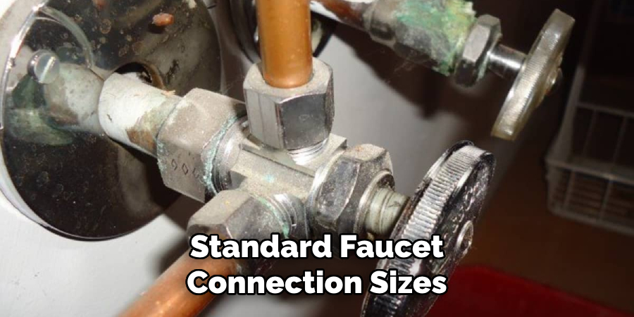 Standard Faucet Connection Sizes