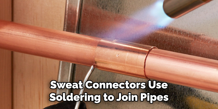 Sweat Connectors Use Soldering to Join Pipes