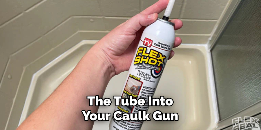 The Tube Into Your Caulk Gun