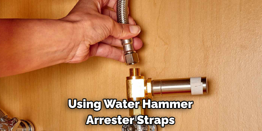 Using Water Hammer Arrester Straps