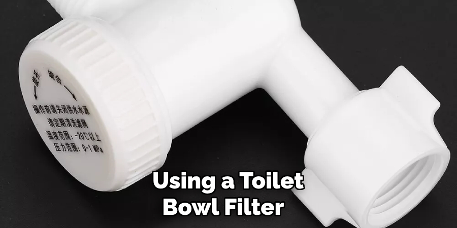 Using a Toilet Bowl Filter 