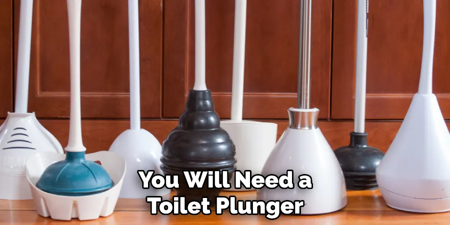 You Will Need a Toilet Plunger