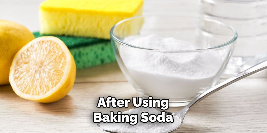 After Using Baking Soda