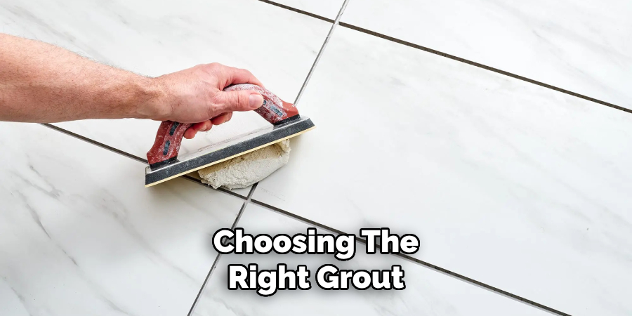 Choosing the Right Grout