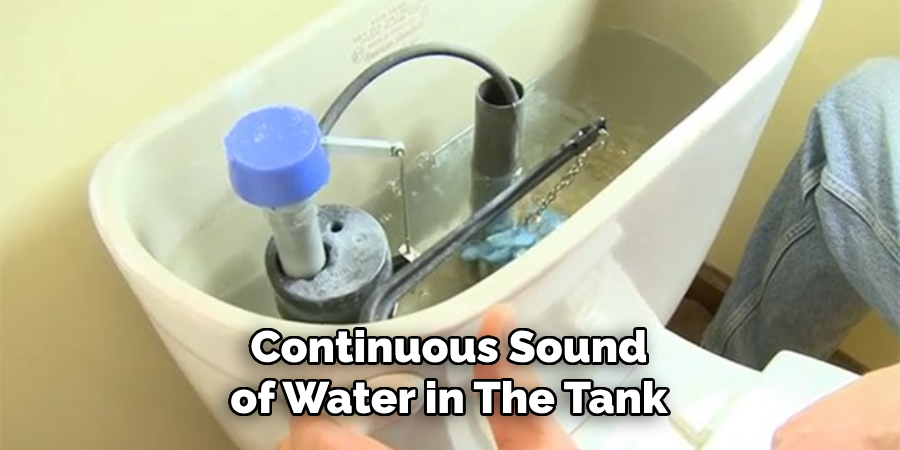 Continuous Sound of Water in the Tank