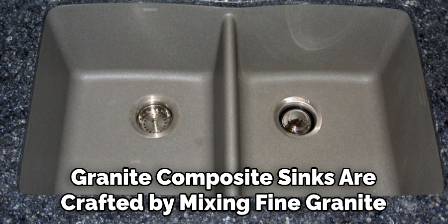 Granite Composite Sinks Are Crafted by Mixing Fine Granite