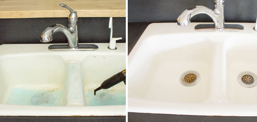 How to Clean White Cast Iron Sink