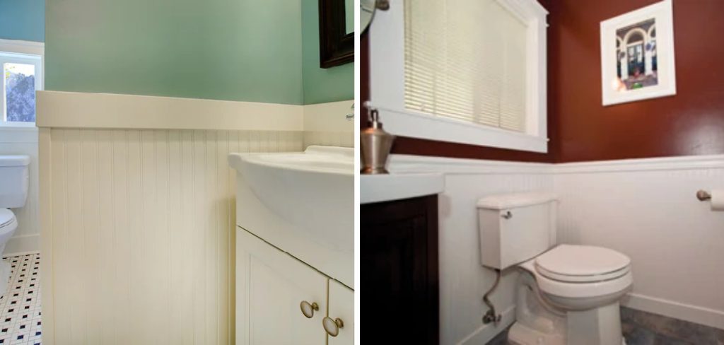 How to Install Wainscoting Panels in Bathroom