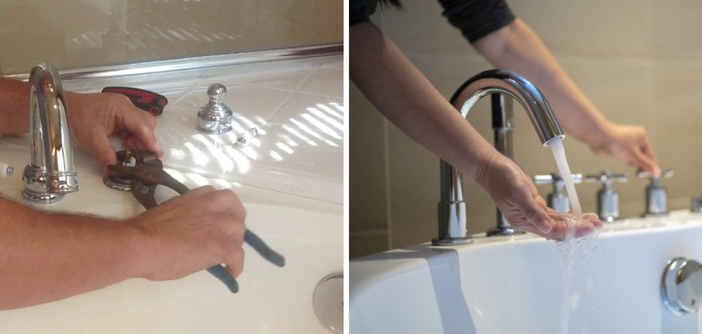 How to Replace Roman Tub Faucet With No Access Panel