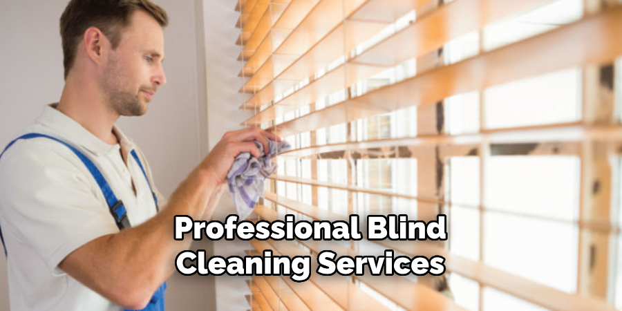 Professional Blind Cleaning Services