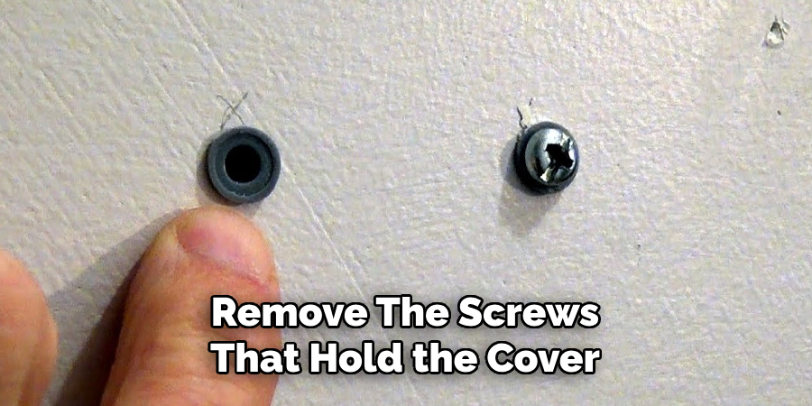 Remove the Screws That Hold the Cover