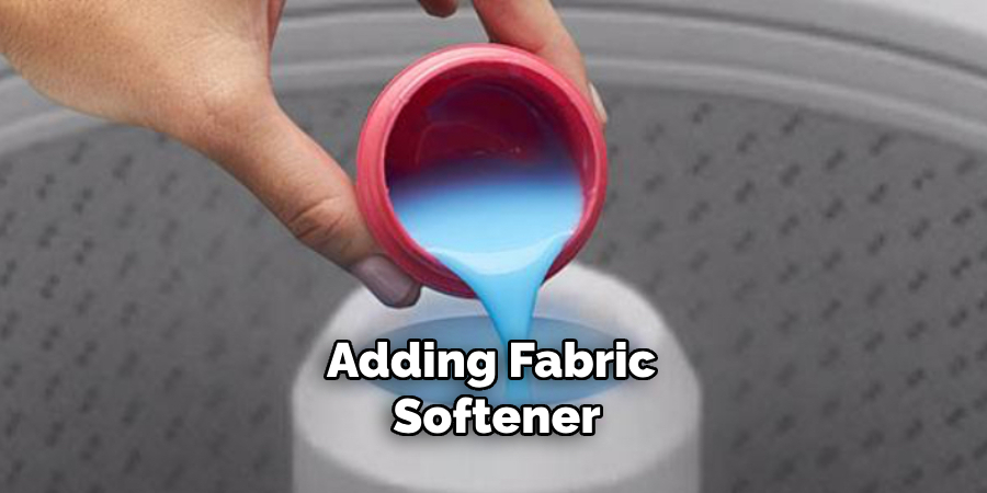 Adding Fabric Softener