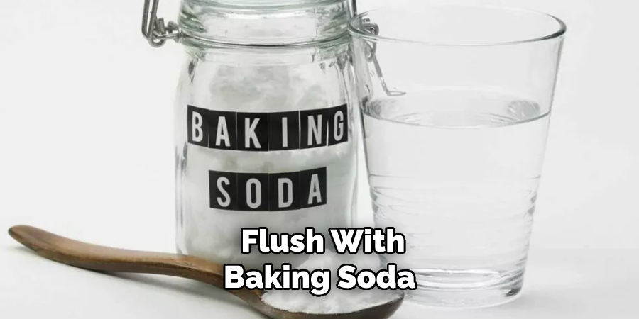 Flush With Baking Soda 